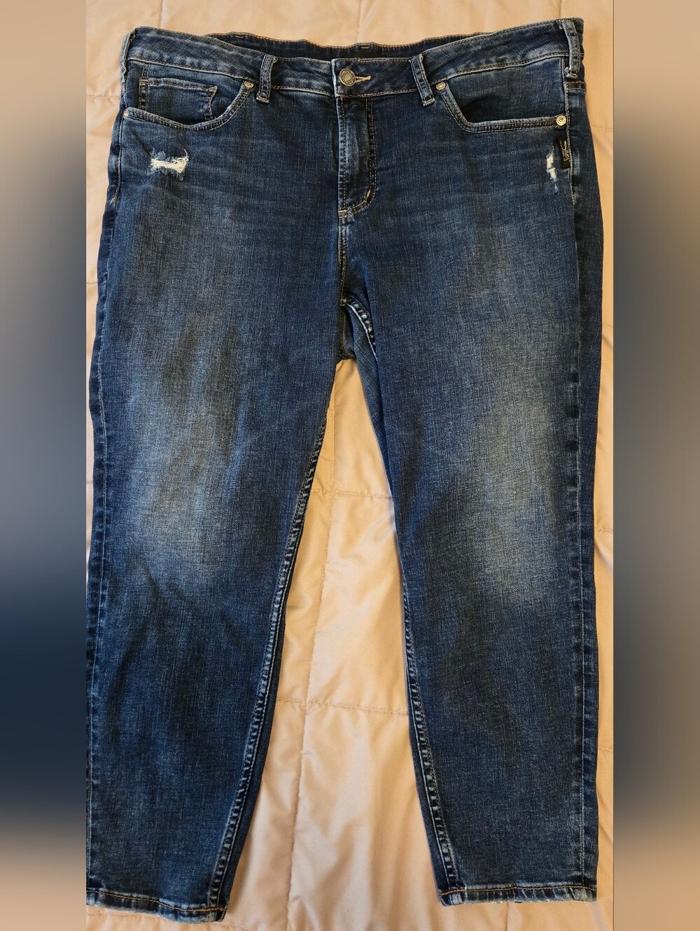 Silver Suki Skinny Denim Jeans